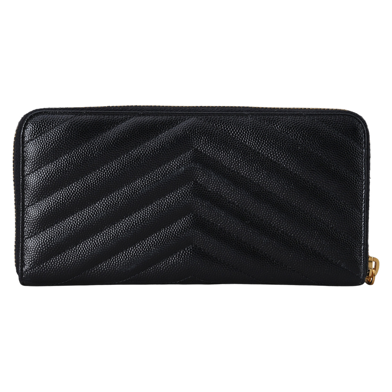 YVES SAINT LAURENT(USED)생로랑 358094 모노그램 지퍼 장지갑
